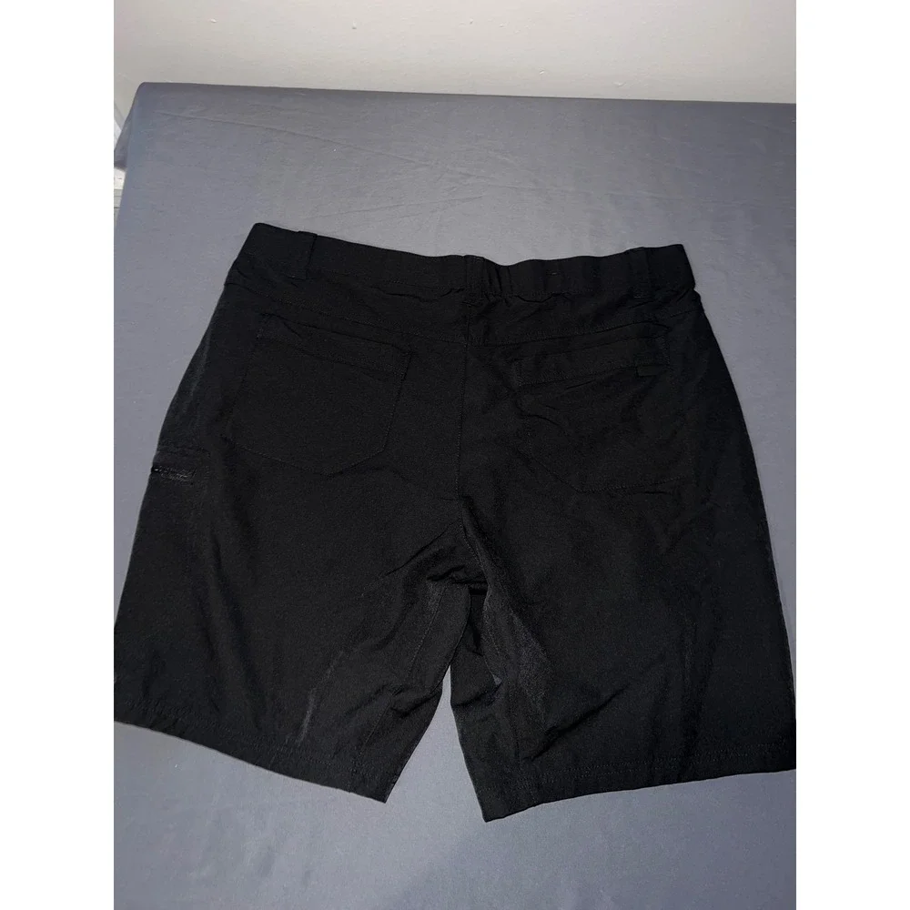 ZeroXposur Mens Travel Series Shorts Black Quick Dry Cargo Pocket Hiking 38